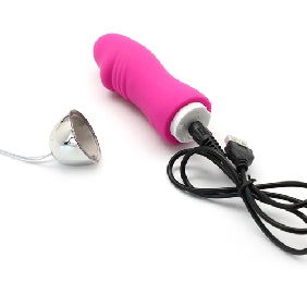 12 Speeds Pink Color Remote Control Rechargeable Silicone Penis Shape Vibrating Egg